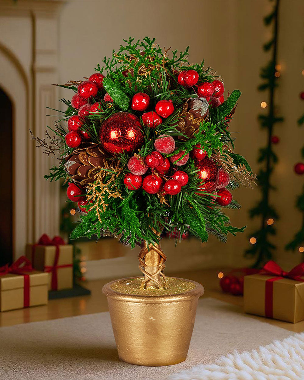 Chrissy Topiary Tree 36cm