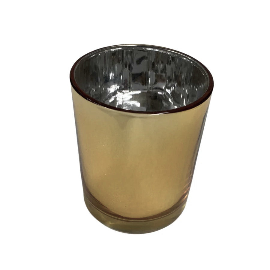 20 Pack Gold Votive Tealight Candle Holders Valentines Day Mercury  Wedding Decor Glass Candlestick Party Decorations Bridal Baby Shower Event