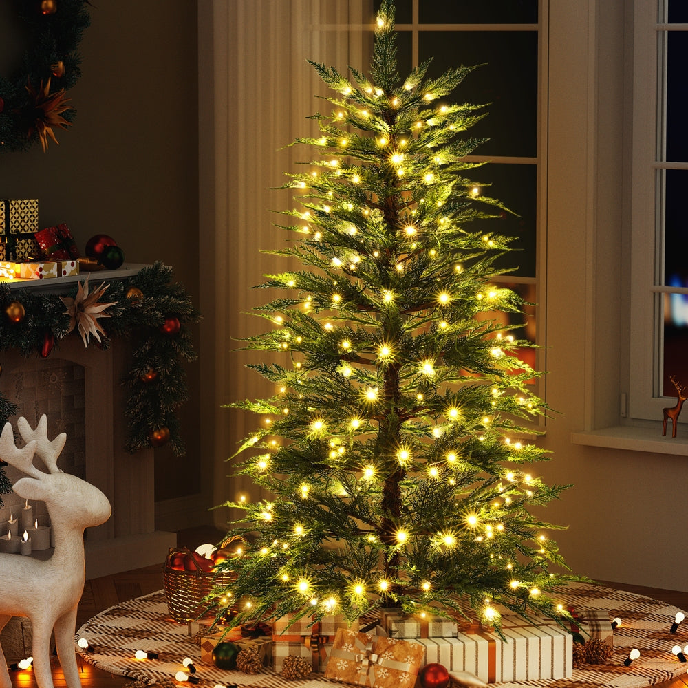 Jingle Jollys Christmas Tree 1.5M LED Xmas Tree Sparse 263 Tips Party Decoration