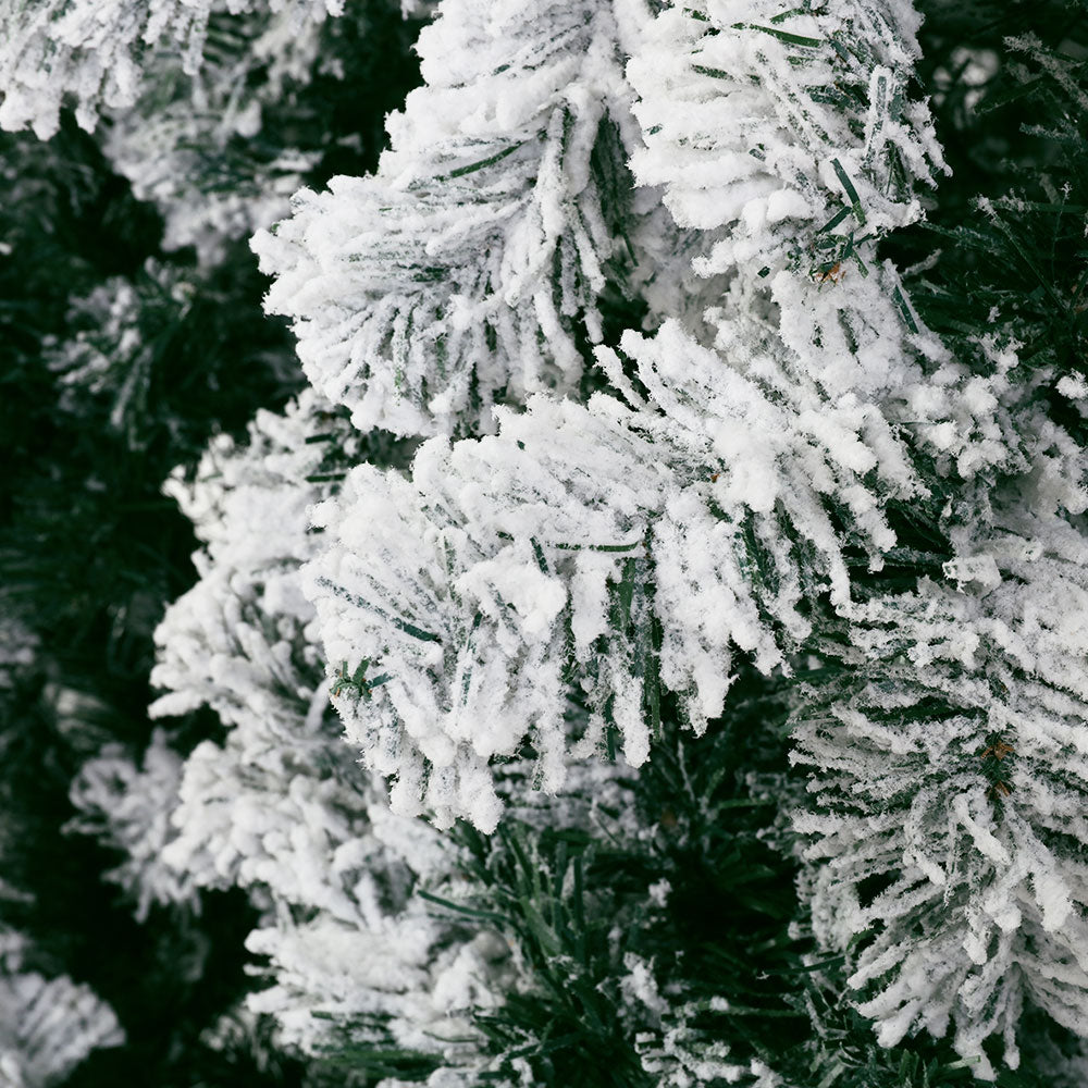 Snowy Christmas Tree 2.1m